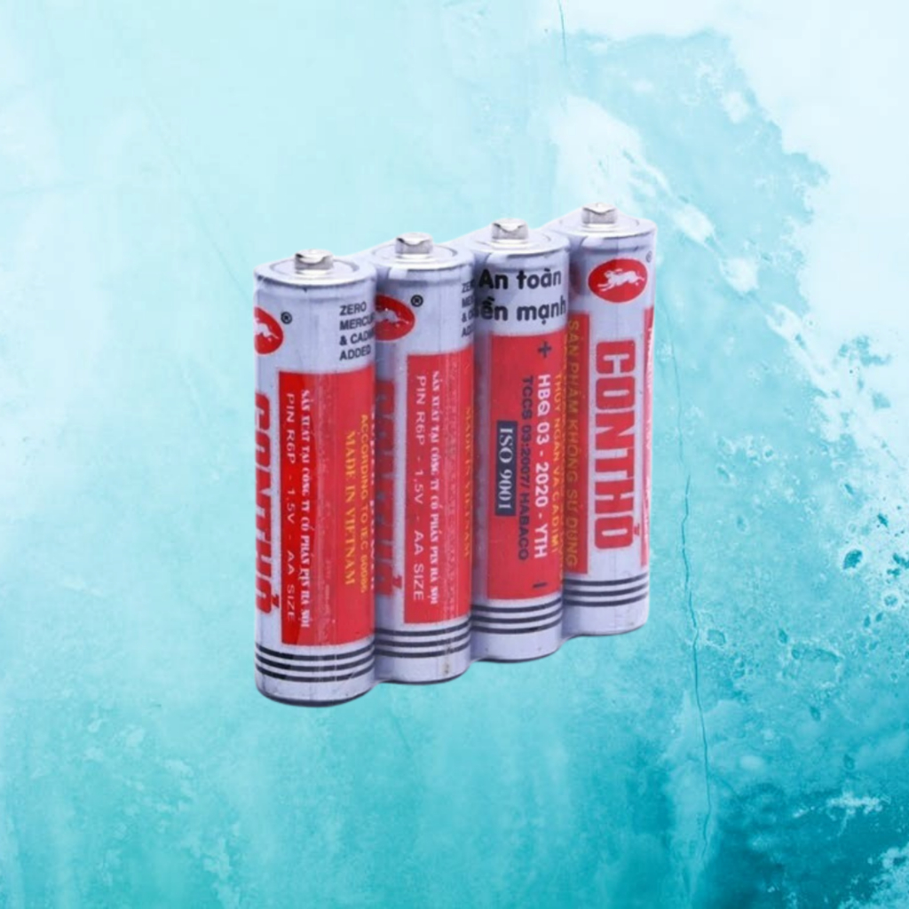 Pin AA Con Thỏ Giá Tốt - Pin Tiểu, Pin Carbon Vỉ 4 Viên Chính Hãng - Pin 2A Lỗi 1 Đổi 1 Trong 7 Ngày