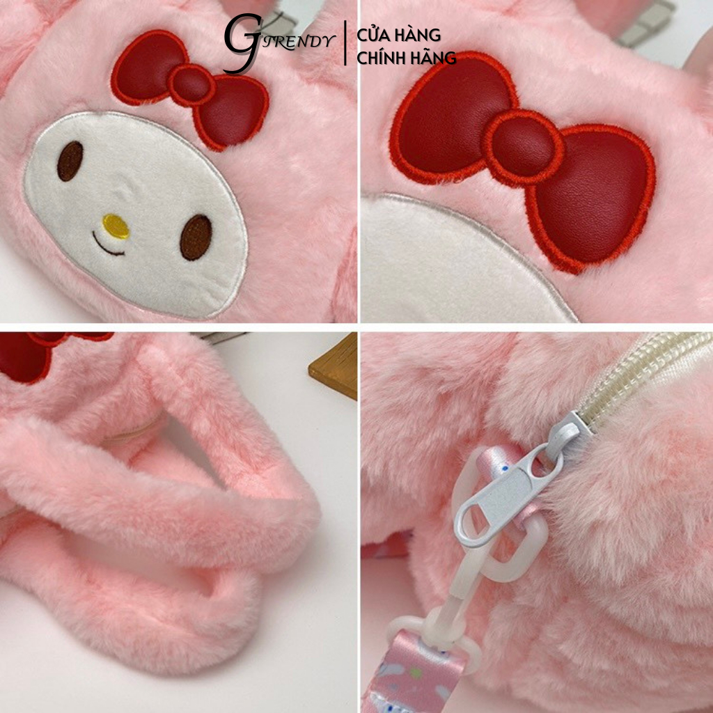 Túi Đeo Chéo Sanrio Kuromi Cinnamoroll Melody Kitty
