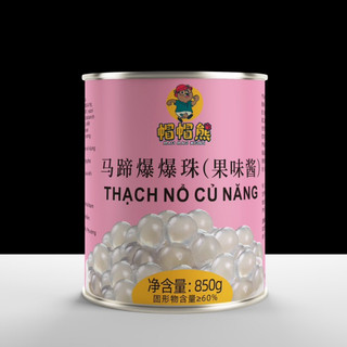 HẠT NỔ CỦ NĂNG Gấu MAOMAO lon sẳt 850GR