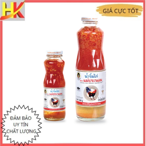 Sốt Chua Ngọt, Nước Sốt Chua Ngọt Thái Lan (Hiệu Con Gà) Chai 260G, 980G, Dùng Chấm,Trộn,..Hàng Chính Hãng Chuẩn Vị Thái
