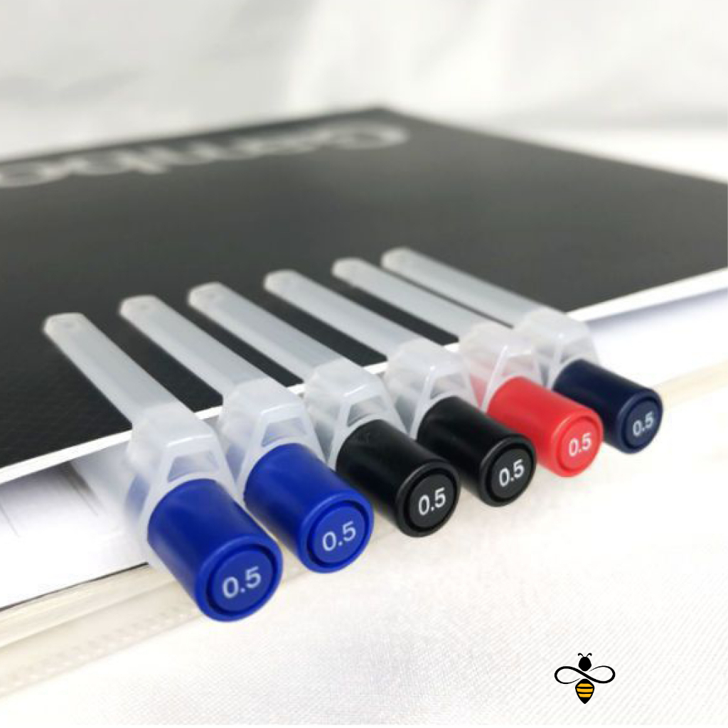 Bút bi bấm Muji ngòi 0,5 mm