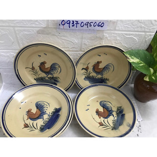 set 5 Dĩa cạn con gà đủ size