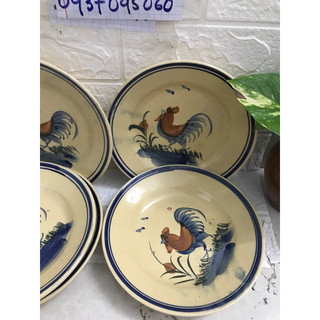 set 5 Dĩa cạn con gà đủ size