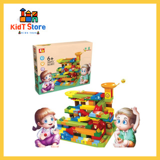 Đồ chơi lắp ráp cầu trượt thả bi cho bé yêu