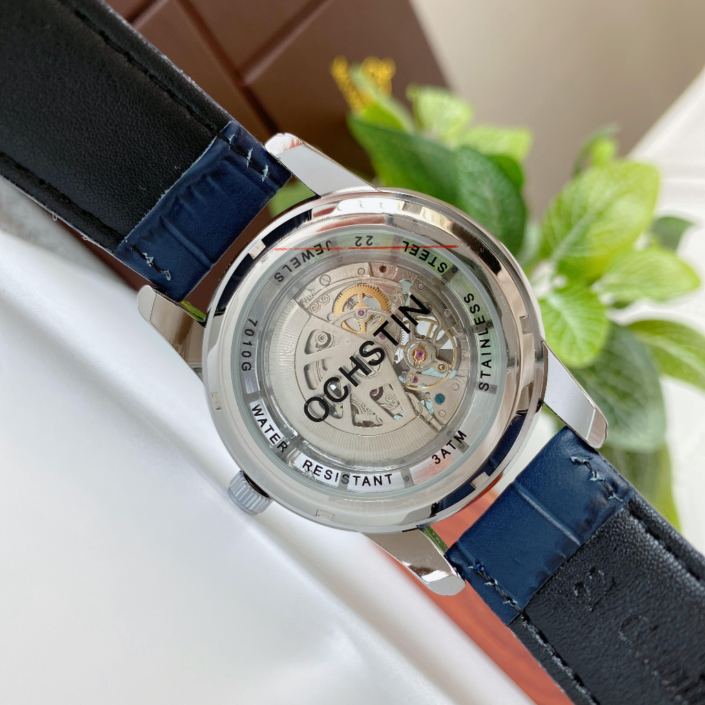 Đồng hồ nam Ochstin cơ lộ máy thiết kế cao cấp tuyệt đẹp, đẳng cấp, máy siêu nhạy, hoạt động mượt