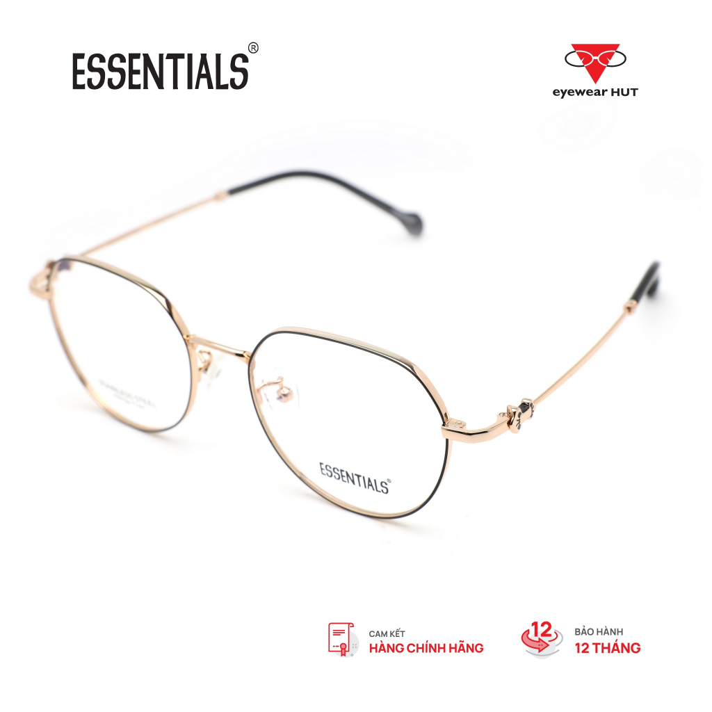 Kính Gọng Nữ chính hãng Essentials (F) ES2082_52 phong cách Thời Trang kiểu dáng Oval