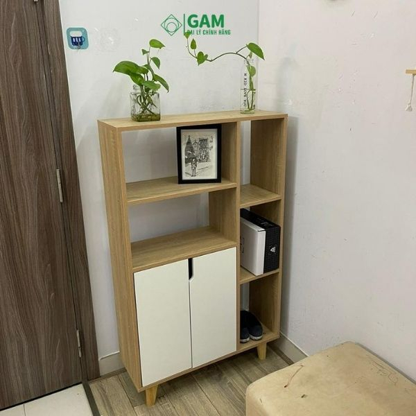 Tủ sách văn phòng, phòng học nhiều ngăn phong cách hiện đại conve - GP107