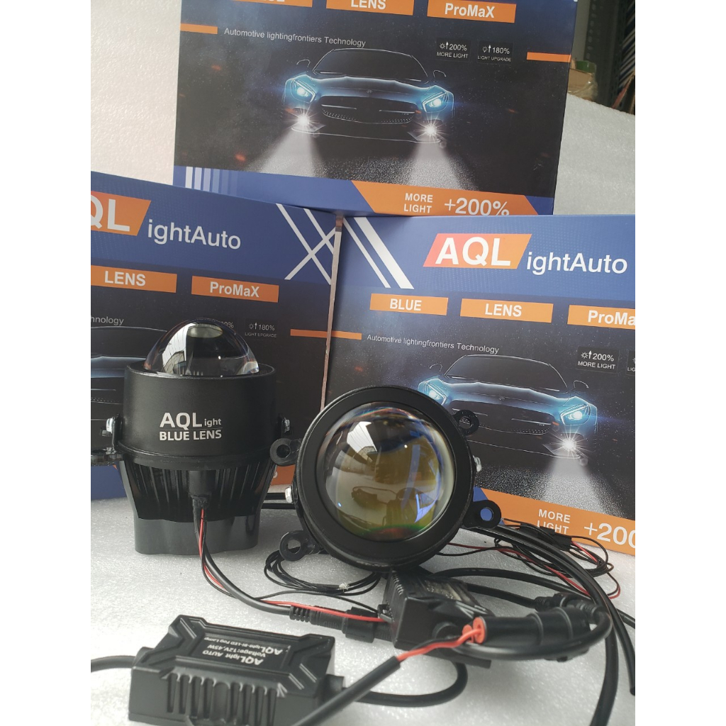 Bi led gầm AQlight 12V-24V. kích thước 3.0inch