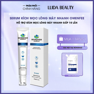 Serum kích mọc lông mày nhanh, lông mày đen, chắc khỏe Omenfee