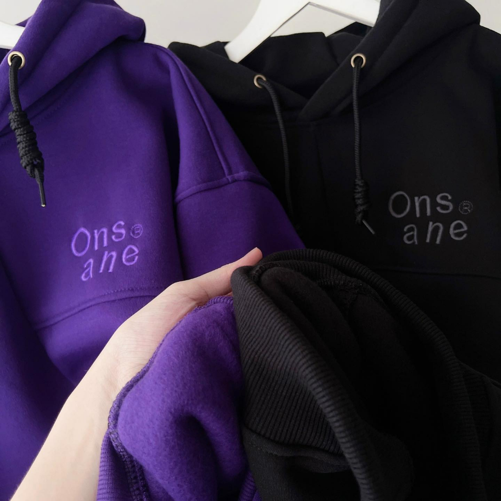 Áo HOODIE nỉ thêu "ONS" ( ảnh thật tại shop) / form unisex | BigBuy360 - bigbuy360.vn