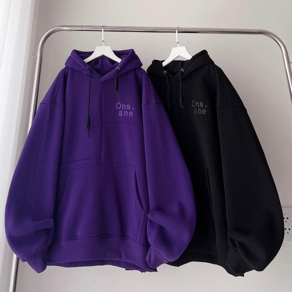 Áo HOODIE nỉ thêu "ONS" ( ảnh thật tại shop) / form unisex