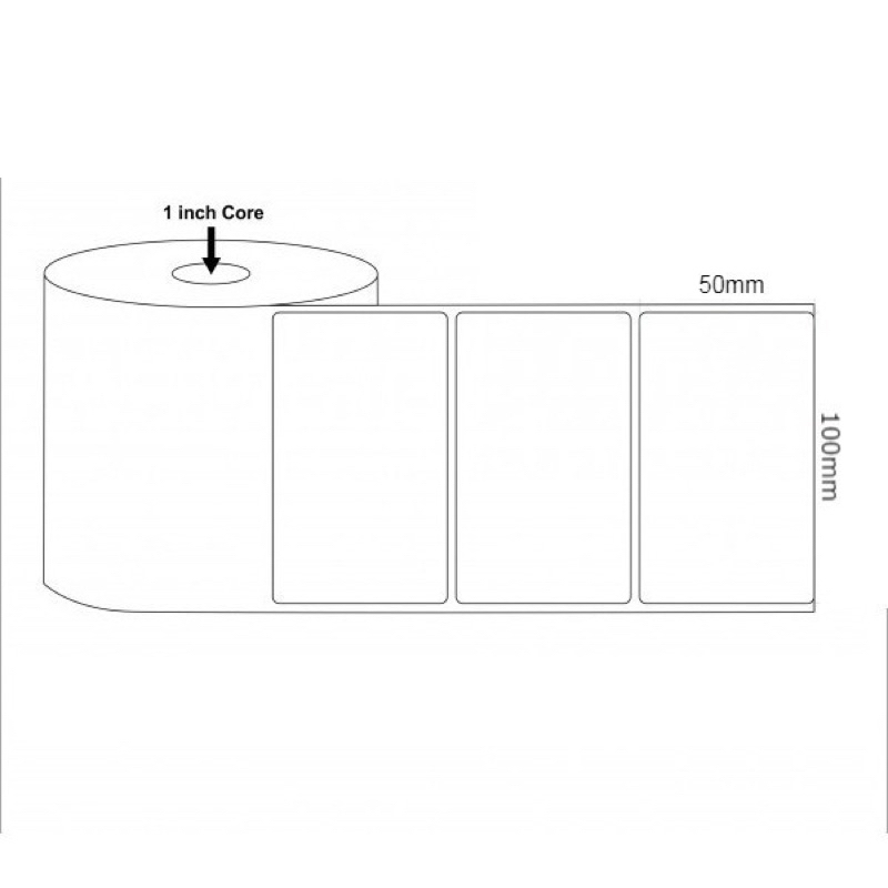 Giấy in nhiệt- in đơn hàng , tem, mã vạch có sẵn keo dán