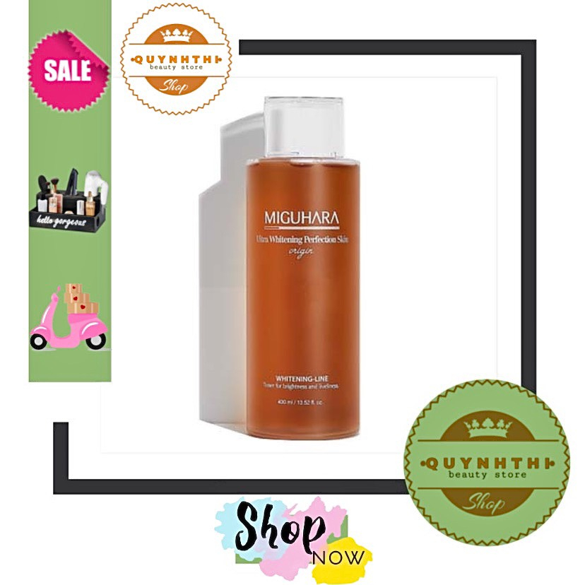 (Toner) Nước Cân Bằng MIGUHARA Dưỡng Trắng Chuyên Sâu - Ultra Whitening Perfection Skin Origin 400ML -𝐪𝐮𝐲𝐧𝐡𝐭𝐡𝐢-