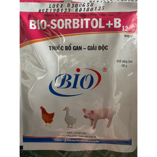 Giải độc gan bổ gan bio sorbitol b12