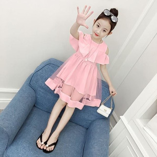 Siêu rẻ - đầm trẻ em - đầm bé gái công chúa trễ vai thiết kế sang chảnh và tiểu thư