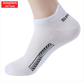 Tất Vớ Nam Cotton Cổ Ngắn Nanjiren Mềm Mại Thoáng Khí Cao Cấp