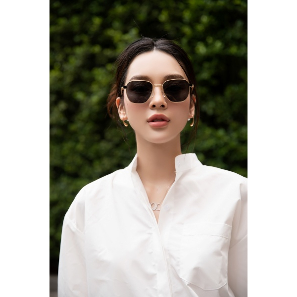 Kính Râm Thời Trang Mắt Vuông Form Nhỏ Ôm nOneuf by Quỳnh Lương - 22K107