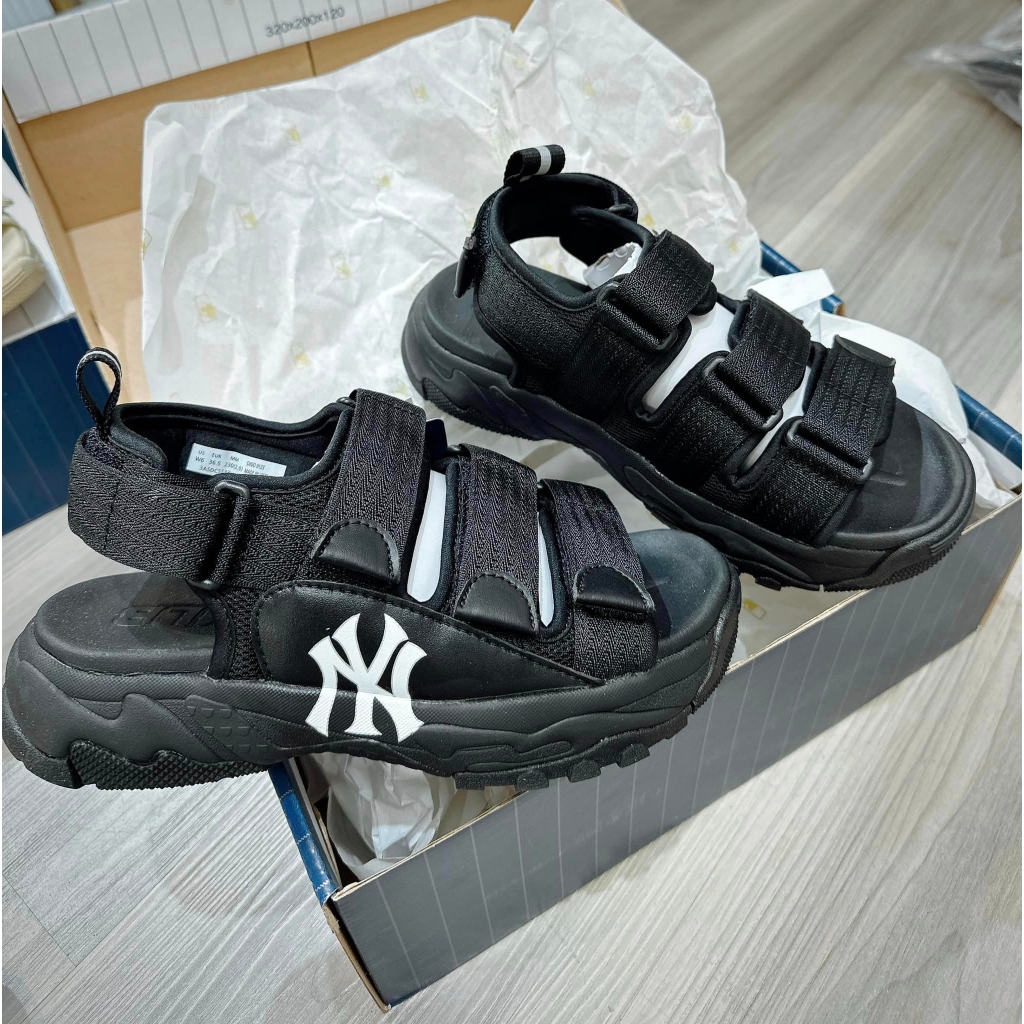 Dép Sandal MLB Chính Hãng 🔴SIMPLE SNEAKER🔴 Dép Sandal MLB Chunky LA Dodgers