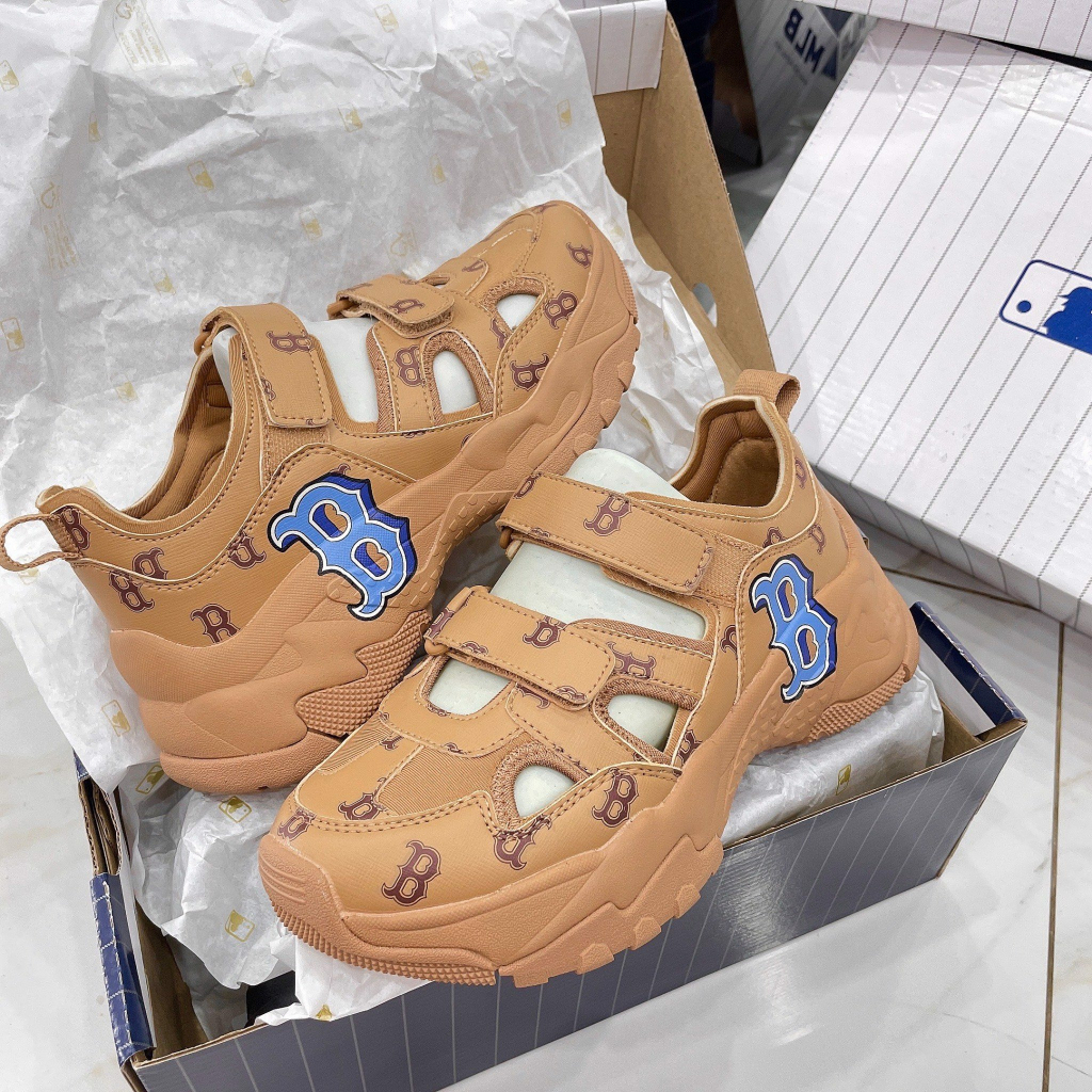 Dép Sandal MLB Chính Hãng 🔴SIMPLE SNEAKER🔴 Dép Sandal MLB Chunky LA Dodgers