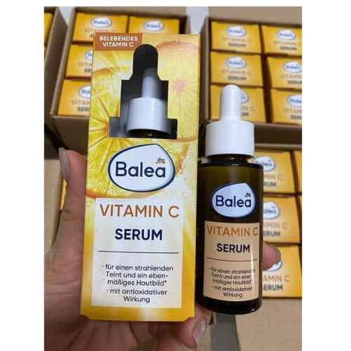 Serum Vitamin C Balea sáng da mờ thâm nếp nhăn ngăn ngừa lão hóa