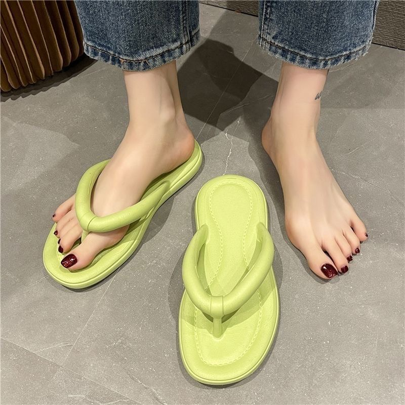 CÓ SẴN -Dép xỏ ngón đế xuồng, Dép lê nữ nhiều màu thời trang đi biển