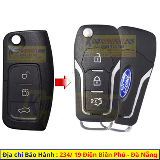 Vỏ độ chìa khóa xe ford focus, fiesta, momdeo v26