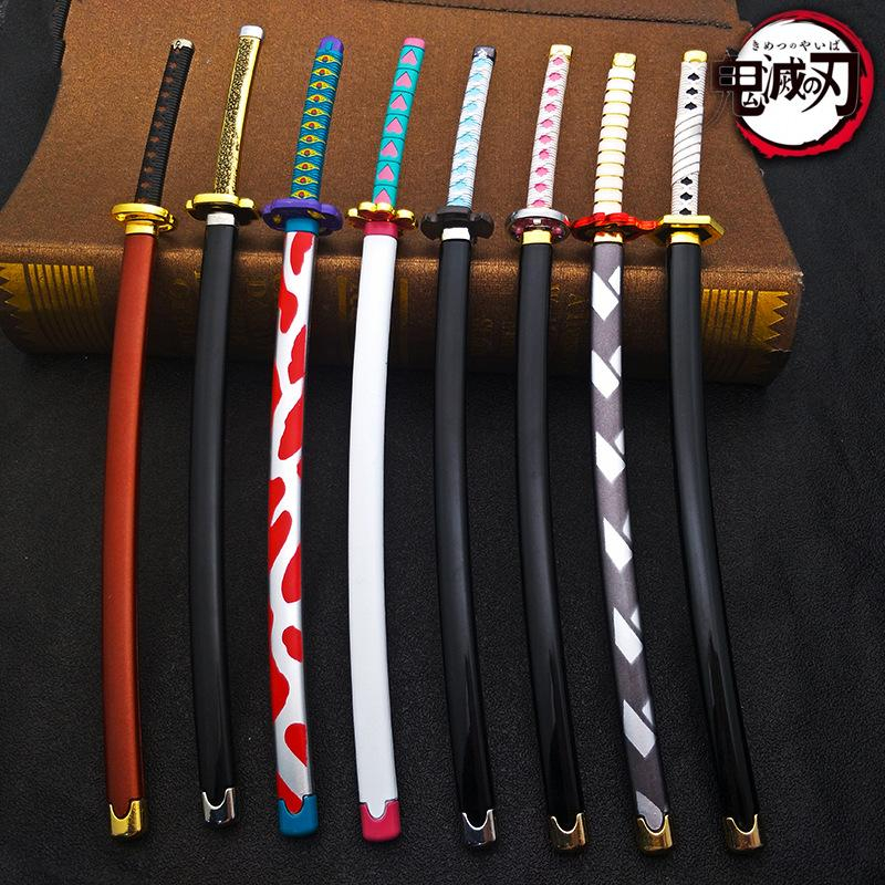 Mô hình Nhật Luân kiếm Móc khóa tanjirou zenitsu Kimetsu no Yaiba Demon Slayer Nichirin nichirinto titan