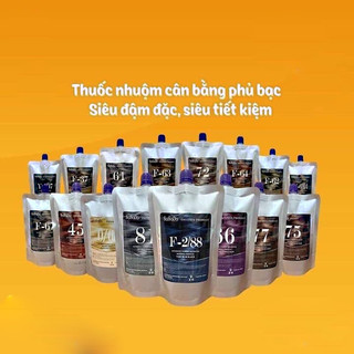 Thuốc nhuộm tóc phủ bạc SASABA - Màu lên từ nền đen tự nhiên không cần nâng tẩy _ Mei Cosmetic