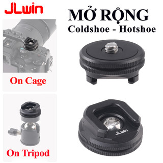 Bộ mở rộng coldshoe mount hotshoe hot su nối dài gắn rig cage tripod quay livestream