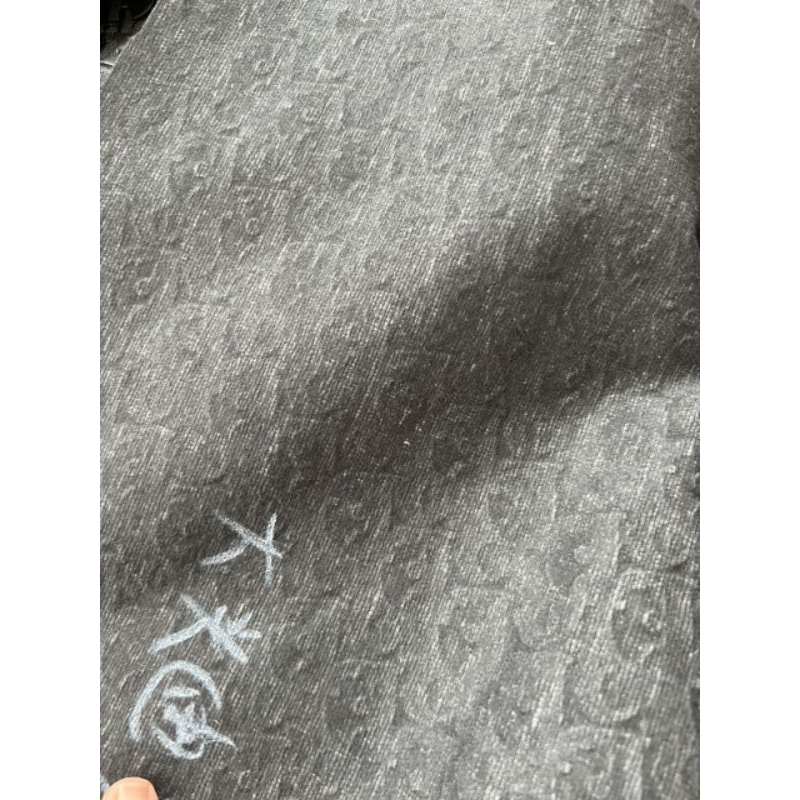 Da Dior đen vân chìm siêu hiếm