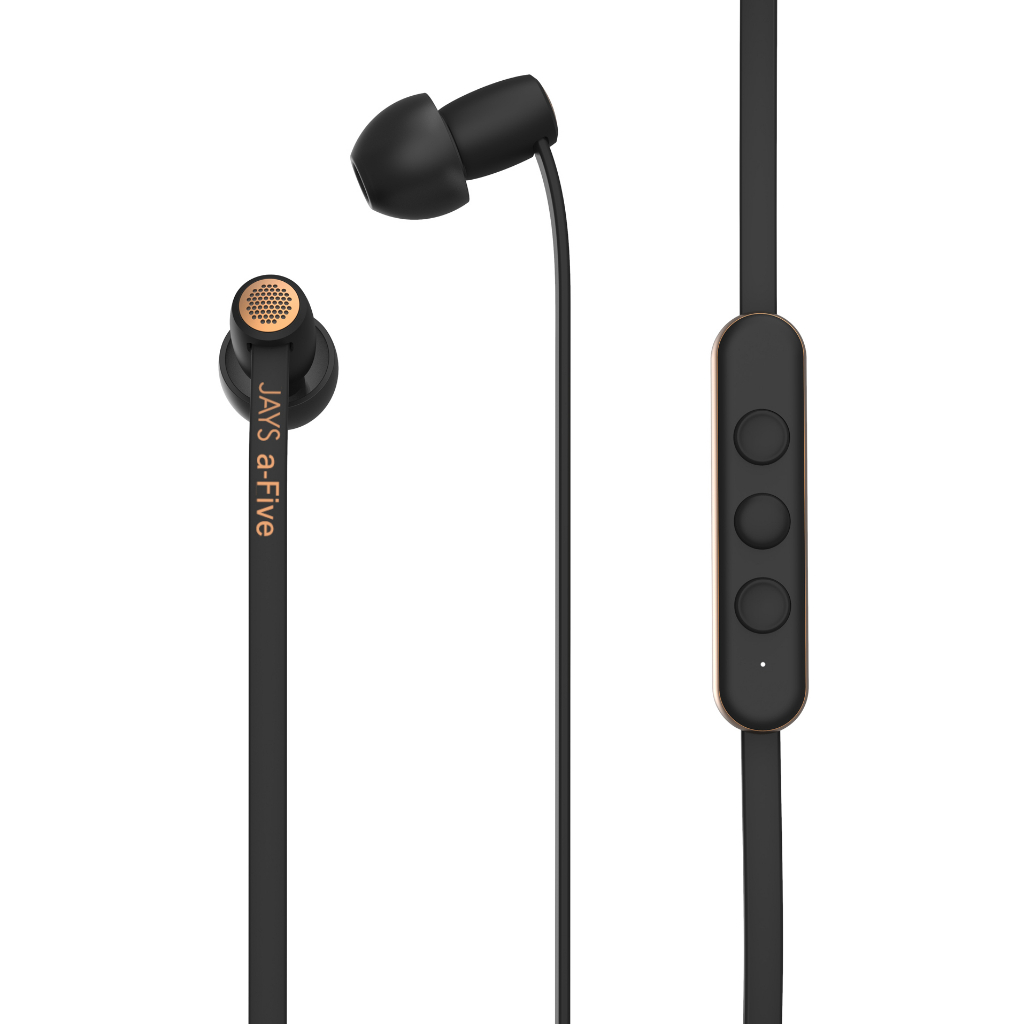 Tai nghe bluetooth Jays a Five màu Black/Gold