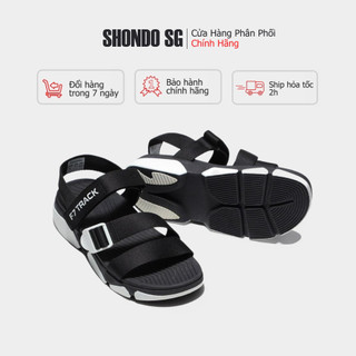 [Chính hãng] Giày Shondo F7 Track đen đế trắng F7T0010 bộ sưu tập mới