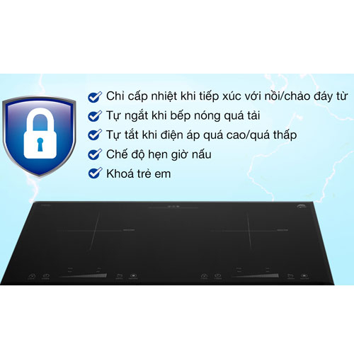 Bếp từ đôi Iruka I-22