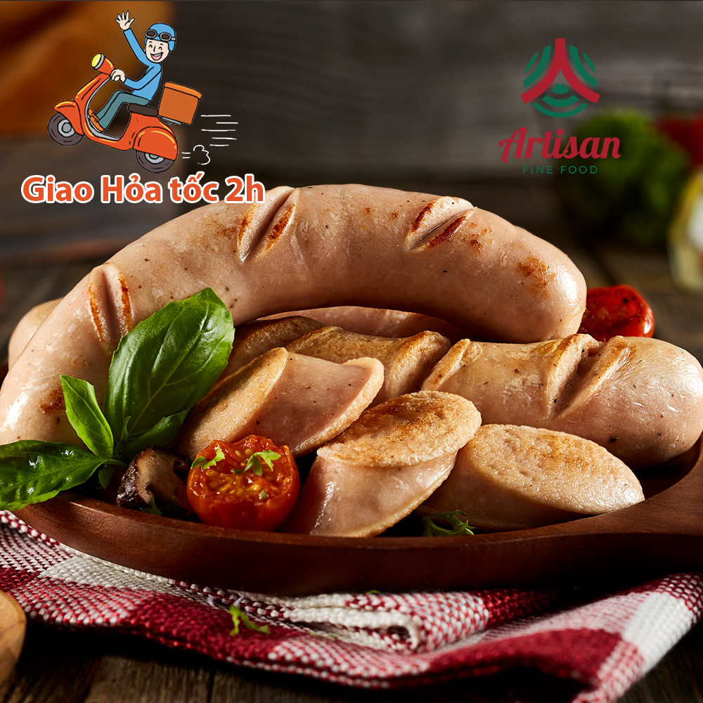 Xúc xích heo Bratwurst 375g