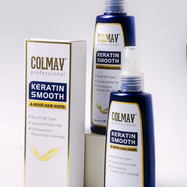 [CHÍNH HÃNG] Xịt dưỡng tóc Colmav Keratin Smooth & Moist Hair Water 175ml cao cấp COLMAV Việt Nam
