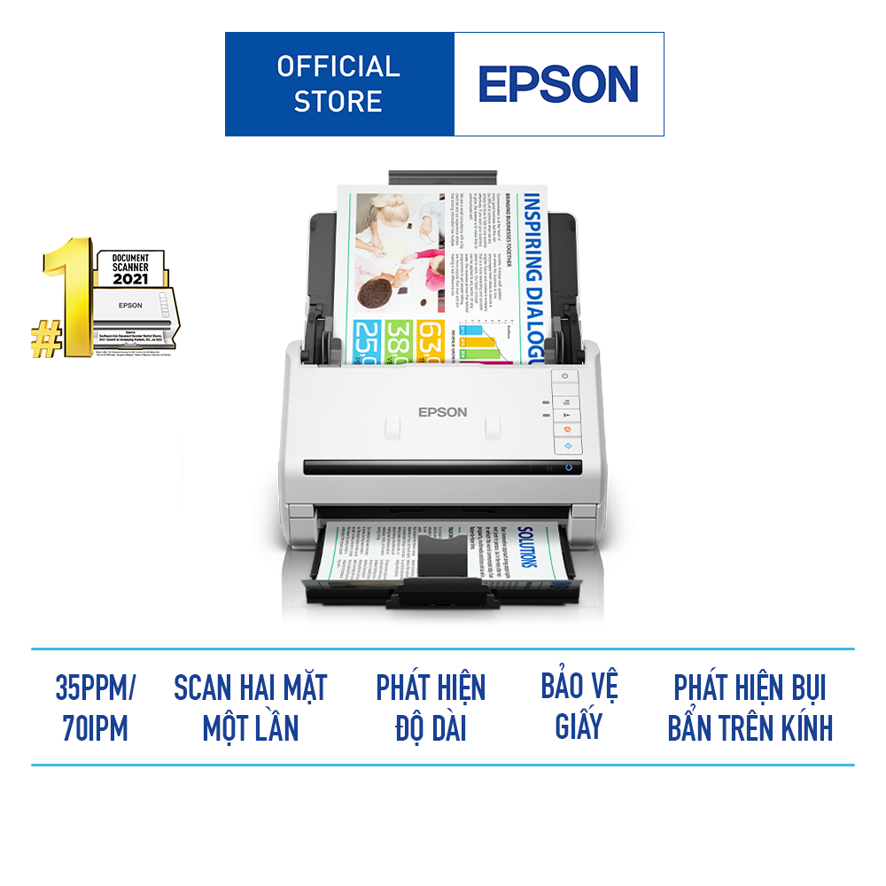 Máy quét tài liệu hai mặt màu Epson DS-530 II