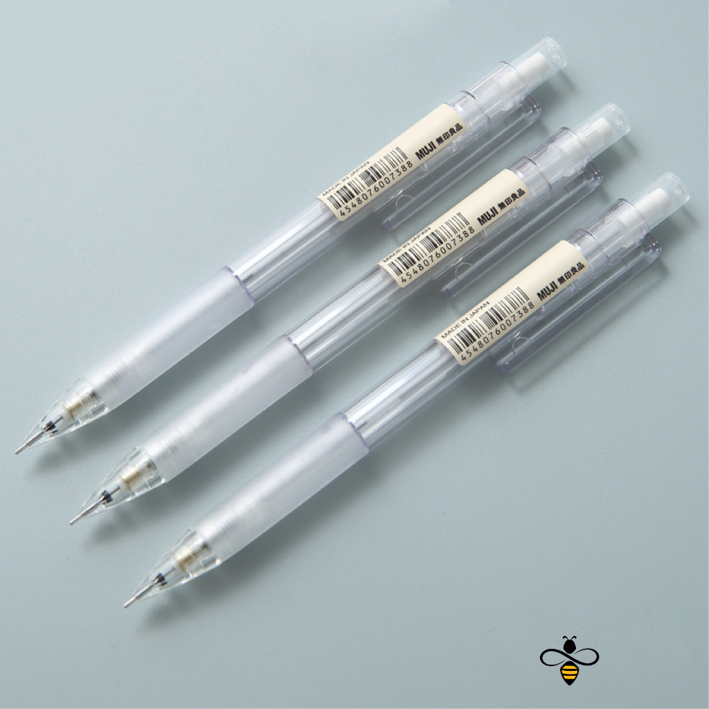 Bút chì bấm Muji ngòi 0.5mm