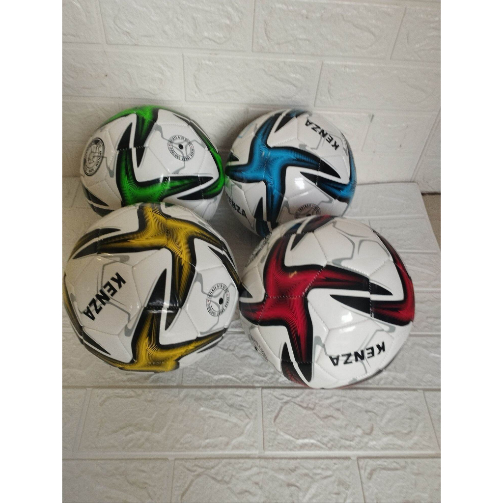 Bóng Đá KENZA Số 4 Da PVC Chính Hãng Giá Rẻ Phù Hợp Trẻ Em Người Lớn Thi Đấu Sân Cỏ Nhân Tạo Và Tự Nhiên ( Kèm kim bơm)