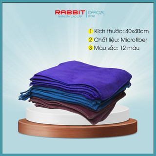 Khăn Đa năng, Khăn lau đầu, khăn lau xe microfiber cỡ 40x40 dành cho Salon tóc, tiệm Nail, Spa, Siêu thấm hút nước
