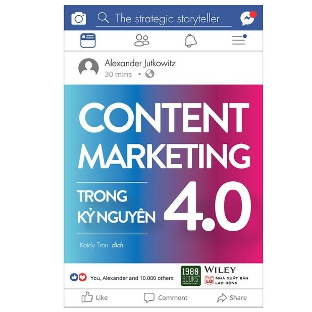 Sách - Content marketing trong kỷ nguyên 4.0