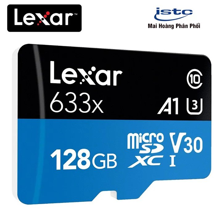 Thẻ nhớ Micro SDXC Lexar 128Gb, 64Gb, 32Gb Chính hãng, Chuyên dụng Camera ip wifi, Camera hành trình, điện thoại