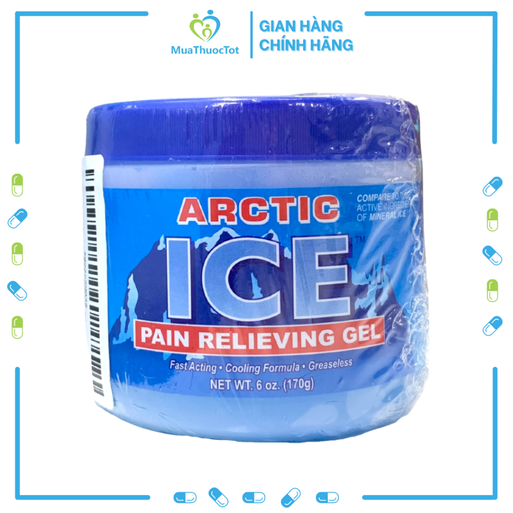 Arctic Ice Analgesic Gel 170gr - Dầu Lạnh Xoa Bóp