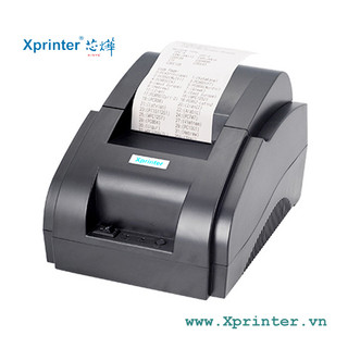 Máy in hóa đơn xprinter xp 58iih kết nối cổng usb + bluetooth