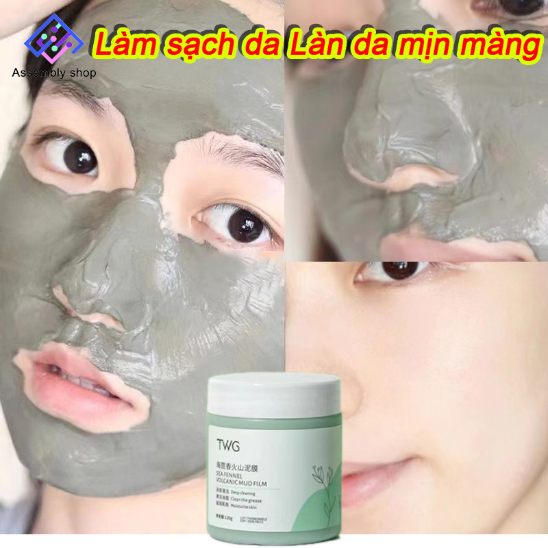 Mặt nạ đất sét ngải cứu cấp ẩm hỗ trợ giảm mụn 120g ANTI PORES MỤN