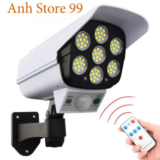 [dnl] Đèn năng lượng mặt trời ánh sáng mô phỏng camera giám sát giả để dọa kẻ trộm ngoài cảm biến chống nước-anhstore99