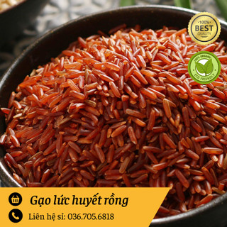 Gạo Lứt Huyết Rồng Dẻo, Thơm Ngon