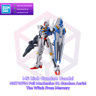 Mô hình Gundam Bandai NGTWFM Full Mechanics 01 FM Gundam Aerial 1/100 The Witch From Mercury [GDB] [BNG]