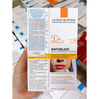 Kem chống nắng giúp bảo vệ da dành cho da bóng dầu, dễ nổi mụn La Roche-Posay Anthelios Anti-Imperfection 50ml