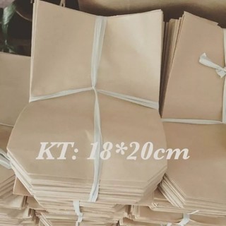 Combo lẻ 10 túi kraft nhật kt 18 x 22cm