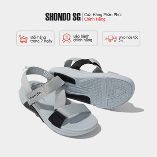 [Chính hãng] Giày Shondo Sandals F7 racing xám phối đen
